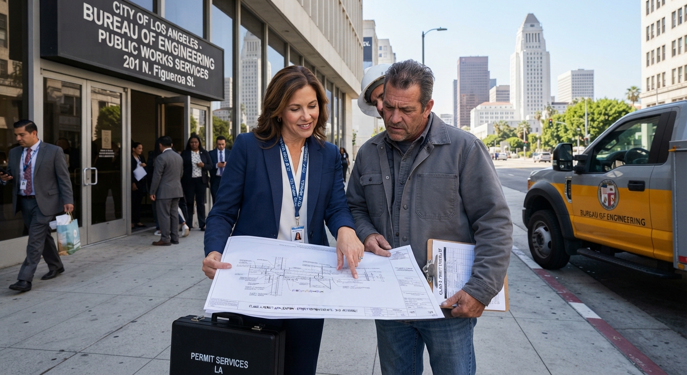 Apply for Class A Permit for Public Works Services in Los Angeles